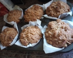 Apple-crumb-muffins