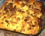 Sausage french toast breakfast casserole