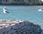 Roque Bluffs boats at anchor